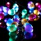BOHON Easter Decorations Easter Egg Ornaments 10ft 30 LEDs Fairy Lights Battery Operated with Remote Multi Color String Lights for Outdoor Bedroom Party Holiday Home Spring Themed Tree Eggs Decor